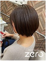 ヘアメイクゼロ 坂戸駅前店(hairmake zero)&nbsp;ふんわりショートボブ
