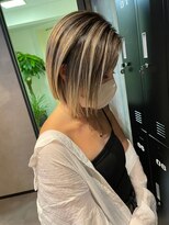 サニー 渋谷(SUNNY)&nbsp;バレイヤージュ、ココアベージュ、ハイライト、グレージュカラー