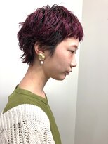 キジ(KIJI) ベリーショートブリーチパーマ