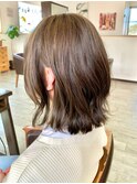 切りっぱなし・ミディアムレイヤー