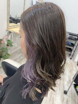 アオイ(AOI) インナーパープルカラー