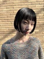 アデ オモテサンドウ(ade omotesando) 黒髪/似合わせカット/イメチェンヘアスタイル/ハッシュカット