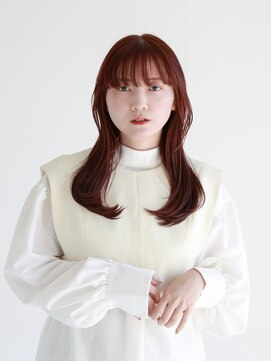 七ッ星+ チェリーブラウン＊くびれヘア