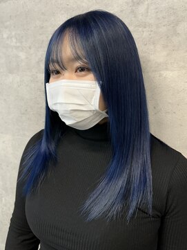 ルイス(L'wis) ★レイヤーロング美髪くびれワンカールブルーシルキーベージュ