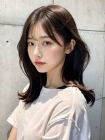 チュチュ(chuchu)&nbsp;ヨシンモリ/韓国レイヤー/韓国風/セミディ/ブリーチなし