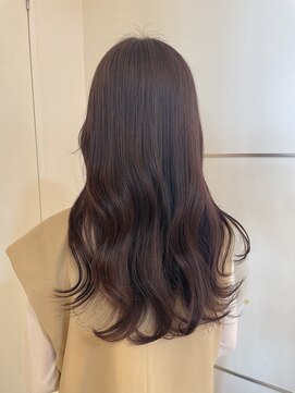 フォルテ 草薙店 ラベンダーブラウン　ブリーチなし　西村ひより