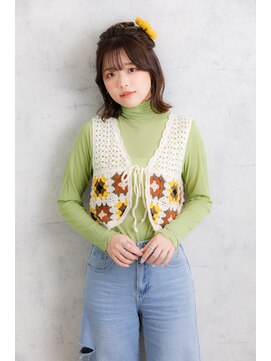 アトリエ モーリス ヘアー 飯能店(Atelier Morris Hair) 外ハネボブ