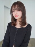 ANGELICA うるつや内巻きレイヤー ハッシュカット