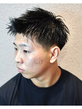 髪工房ケンズ 上新庄(髪工房ken's) ローフェード