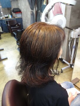 ヴァンテアン 巣鴨店 洗練された大人女性のデジタルパーマスタイル！30代、40代、50代