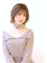 オーロ 千里山店(ORO)&nbsp;20代30代40代50代ボブルフネビージュ小顔ワンレンショート