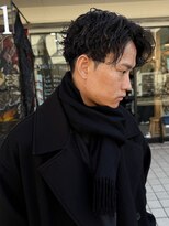 スウェル 船橋店(Swell)&nbsp;#ベリーショート#ダークアッシュ#ニュアンスパーマ#韓国マッシュ