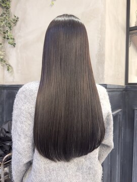 ブランシュ バイ アルティナ(Blanche by artina) 髪質改善ストレート_シルクストレート_ダークグレージュ
