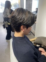 メゾン(Maison)&nbsp;韓国マッシュニュアンスパーマダウンパーマ毛流れ名古屋栄矢場町