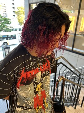 ベンジー 薬院大通店(benji) ブリーチパーマ