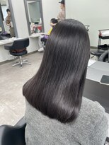 ガルボヘアー 桟橋店(garbo hair)&nbsp;オイルストレートツヤ髪オイルカラー高知美容院