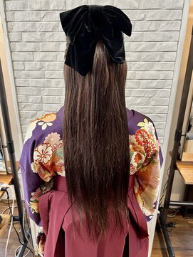 ザブックハンドサロン(The book hand salon) 袴×ヘアアレンジ