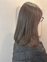 キャンバス バイ ネオリーブ 横浜西口(Canvas by neo.)&nbsp;ミディアムレイヤー ブリーチなしオリーブベージュ 伸ばし中ヘア