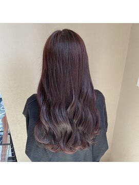 アヴァンス ジェイアール和歌山店(AVANCE.) ブリーチなしチェリーブラウン