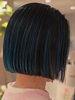 ハウ 心斎橋(how)&nbsp;20代30代大人可愛い前下がりストレート大人ボブハイライト