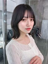 フィヴェント(Fivent) 美髪韓国レイヤーイメチェン似合わせチェリーブラウンミニウルフ