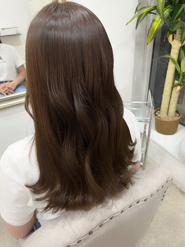 オーセンヘア(AUTHEN.HAIR) 髪質改善カラー　オリーブベージュ