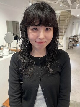 ナリー 裏寺(Nary) ロングレイヤーパーマ