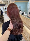 チェリーブラウン×髪質改善[髪質改善/縮毛矯正/韓国]K