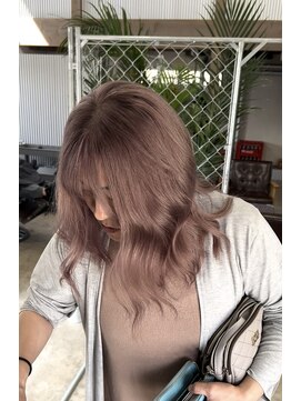 ディーパス(D-PATH) 【White pink beige/会津若松】ダブルカラー/バレイヤージュ