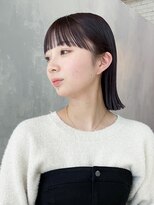 アイティー バイ アルバム 中野店(IT by ALBUM)&nbsp;くびれヘア前髪カットくびれミディオリーブベージュ_F20024