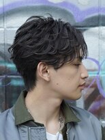 ビカムメンズヘアー 栄店(become men's hair)&nbsp;フェザーショートニュアンスパーマ