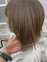 ミルシンク(1005mille cinq)&nbsp;ブリーチ/ミルクティーベージュ/外ハネボブ/シアベージュ