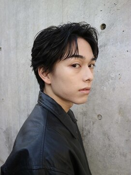 レタッチ バイ フィフス 天神大名(RETOUCH by fifth) 福岡大名メンズフェザーパーマフェザーショートニュアンスパーマ