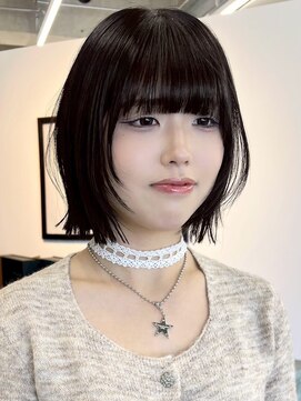 ノード(NODE) 栄外ハネナチュラル大人可愛い韓国ボブ