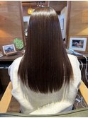 ツヤサラストレート
