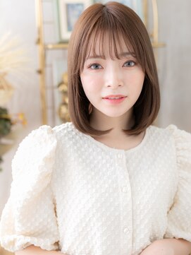 カバーヘア イヴ 戸頭店(COVER HAIR EVE) シルキーベージュ小顔シャギーワンカールc7戸頭20代30代40代