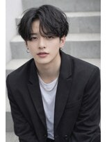 ベル 表参道店(Belle)&nbsp;《セットを簡単に》ツーブロック/センターパート/フェザーパーマ