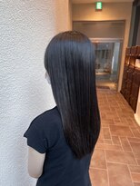 エルサフィロ ヨドヤバシ(el zafiro yodoyabashi)&nbsp;くびレイヤー前髪髪質改善小顔レイヤーロング20代30代40代50代