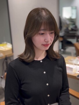 シェノン 奈良橿原店(CHAINON) 春人気＊透明感オリーブベージュ＊