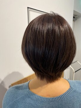 ギルド 東久留米店(GUILD) 丸みショートで首元すっきり