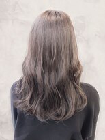 ルノヘアー(Lunohair) ツヤ感UP◎グレージュ×髪質改善ストレート/透明感/時短ヘア