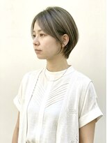 ウィールール 白石店(WE RULE)&nbsp;透け感グレージュの丸みショート