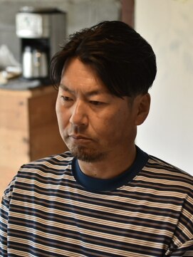 リム メンズヘア(LIM men's hair) 渋髪6:4分けセンターパート【倉敷のメンズカット専門店/美容院】