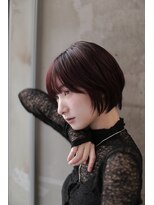 ピズムハク(PISM hak)&nbsp;大人ショートヘア/結べる長さのボブ/ハンサムショート