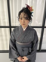ヴァイス 吉祥寺(VAICE)&nbsp;振袖着付け　ヘアアレンジ