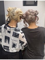 コルツー(CoL2)&nbsp;クラゲヘア/横浜ヘアメ/お揃いヘアメ
