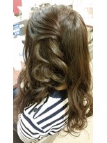 ヘアメイク アンク&nbsp;まきおろしアレンジ