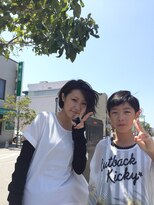 メラク(merak)&nbsp;前下がりショートボブ&ハンサムショート