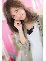 ミック 日暮里店(miq)&nbsp;脱・甘め！エアリーカールの大人めstyle b