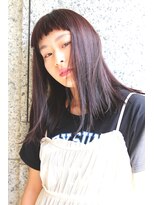 クリコ ヘアーデザイン(CLICQUOT hair design)&nbsp;＃秋カラー　モーブon眉スタイル